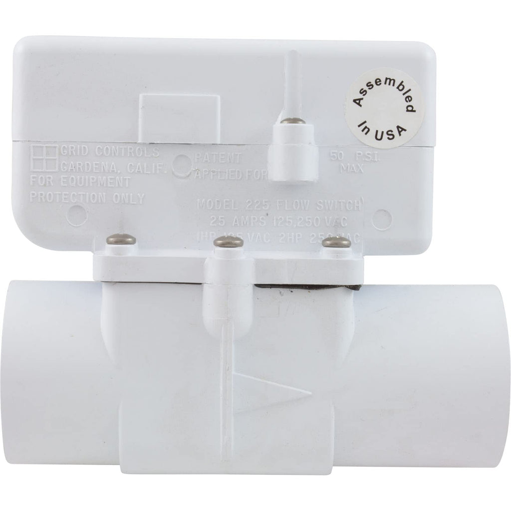 Grid Controls Flow Switch, M-225, 25A, 115v, 2" Spigot