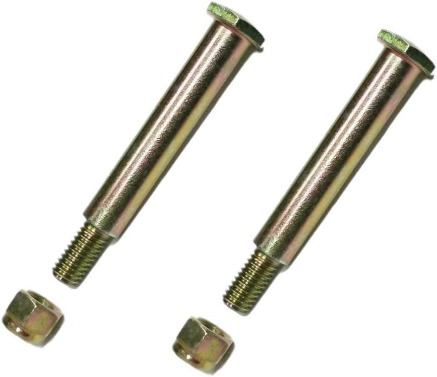 Pro-Parts 2 Deck Wheel Bolts and Lock Nuts for Cub Cadet Craftsman Husqvarna Replaces 137644 184219 193406 532137644 738-3056 938-3056 73930600