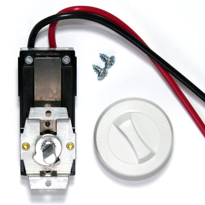 Com-Pak Single Pole Built-in Thermostat Kit for Wall Heaters, White