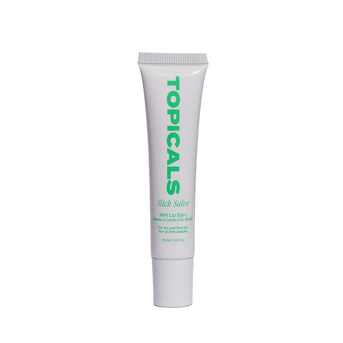 Slick Salve Mint Lip Balm, Soothes & Hydrates, 0.5 Fl Oz