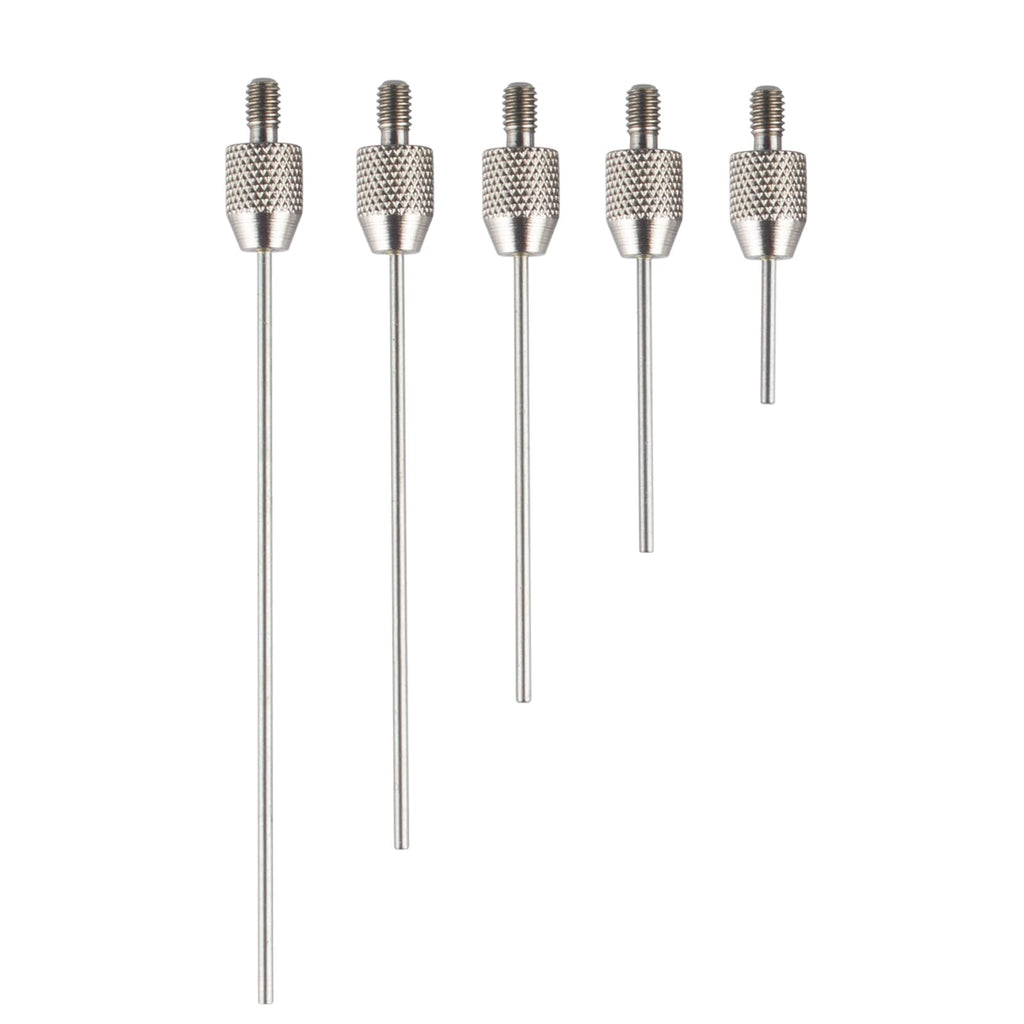 Needle Point Contact Points Diameter 1mm/1.5mm Set for Dial Digital Indicators Depth Gauge M2.5 Thread (D1mm (M2.5 Thread))