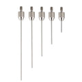 Needle Point Contact Points Diameter 1mm/1.5mm Set for Dial Digital Indicators Depth Gauge M2.5 Thread (D1mm (M2.5 Thread))