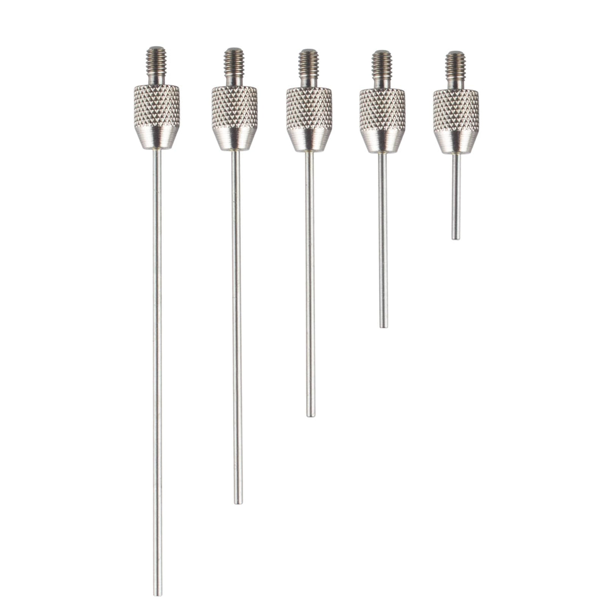 Needle Point Contact Points Diameter 1mm/1.5mm Set for Dial Digital Indicators Depth Gauge M2.5 Thread (D1mm (M2.5 Thread))