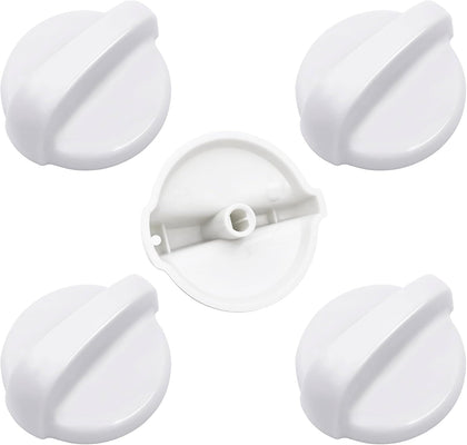 WB03T10282 Gas Stove knob White for GE Surface Burner Control Assembly | Compatible Replaceable