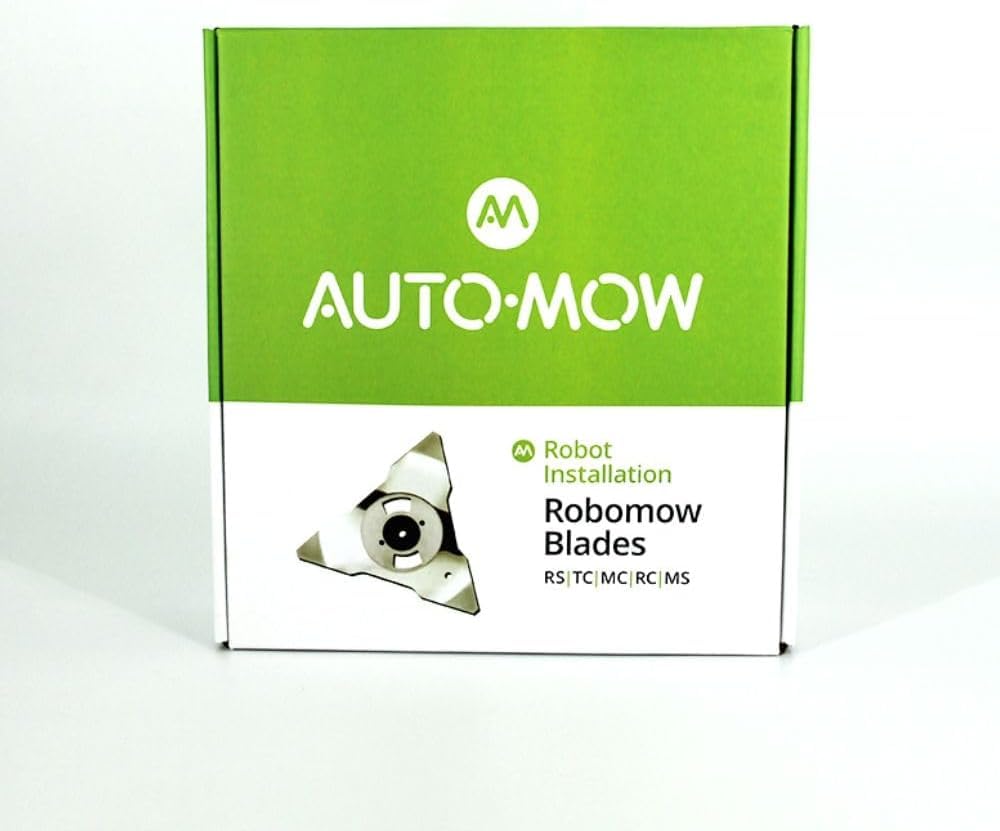 Auto-Mow Replacement Blade for Robomow Silver, 11-Inch Diameter (1 Pack)