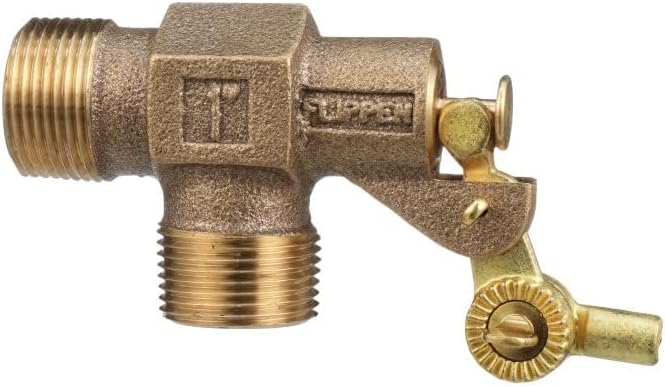 Watts ST1000 1" Bronze Standard Duty Float Valve Male NPT Machined Flange