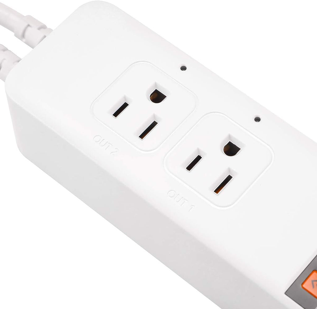 Temperature and Humidity Controller Reptile Mushroom Greenhouse Thermostat Pre Wired Dual Controlled Outlets Heater