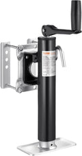 Heavy Duty Trailer Jack, 2000 lbs Load Capacity, 10" Swivel Lift for RV, Horse, Utility & Yacht Trailers