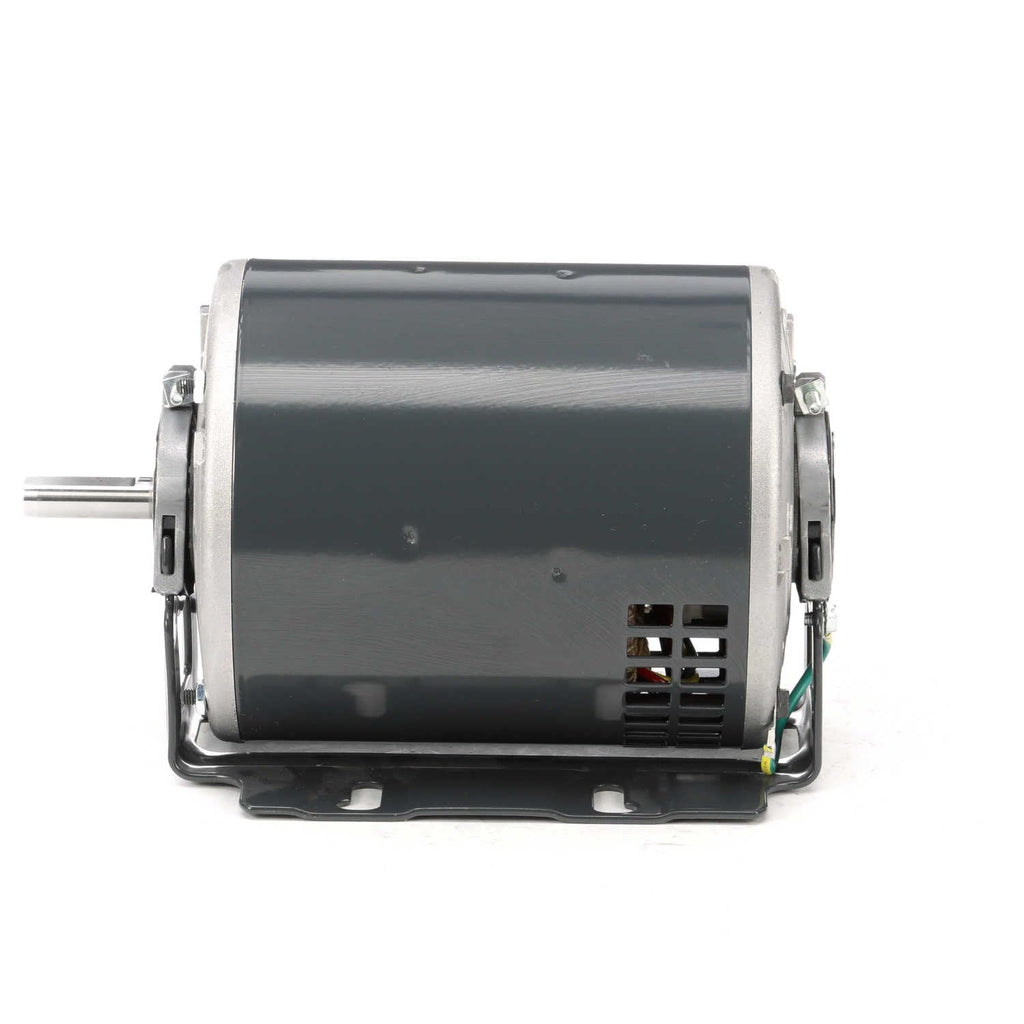 Marathon D143 48Y Frame Open Drip Proof 48S17D2086 Belt Drive Motor, 1/3 hp, 1725 RPM, 115 VAC, 1 Split Phase, 1 Speed, Ball Bearing, Resilient Ring Mount