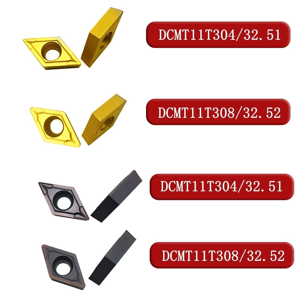 Indexable Carbide Turning Inserts DCMT32.51 DCMT32.52 DCMT11 for Metal Cutting