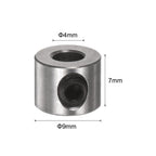 uxcell 10pcs Set Screw Shaft Collars 4mm Bore Stainless Steel