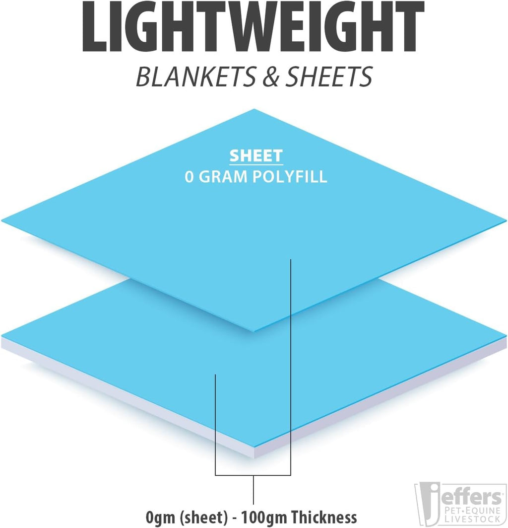 Poplar Head 1200 Denier Turnout Sheet for Horses, 0g Polyfill, 72"- Waterproof Lightweight Horse Blanket, Adjustable