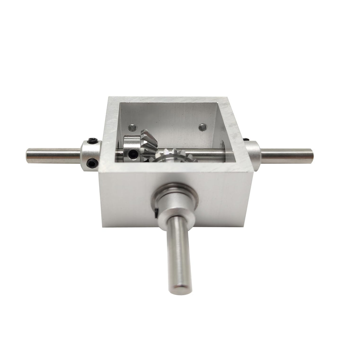 1:1 Right Angle Bevel Gearbox 1 Module 20 Teeth 90° Angle Drive Steering Gear Device Simple Mechanical DIY Module with 6mm Shaft