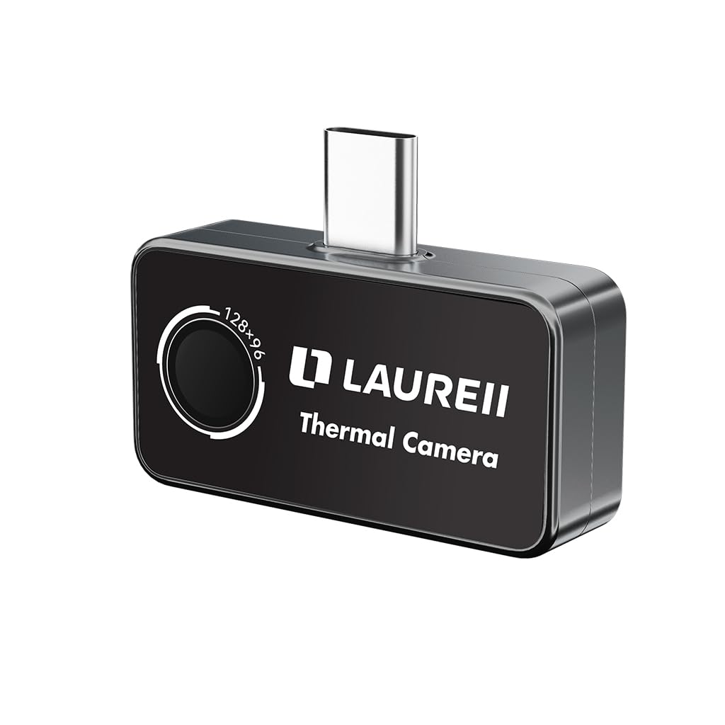 Thermal Camera for Android Type‑C,128×96 IR Resolution Thermal Imaging Camera,Portable Thermal Imager, Plug‑Play