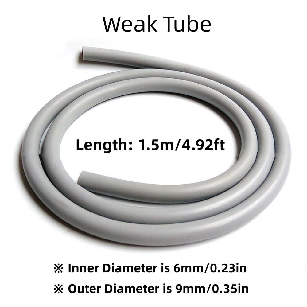 Dental Suction Silicone Tube Pipe Hose for Saliva Ejector Suction (Weak)