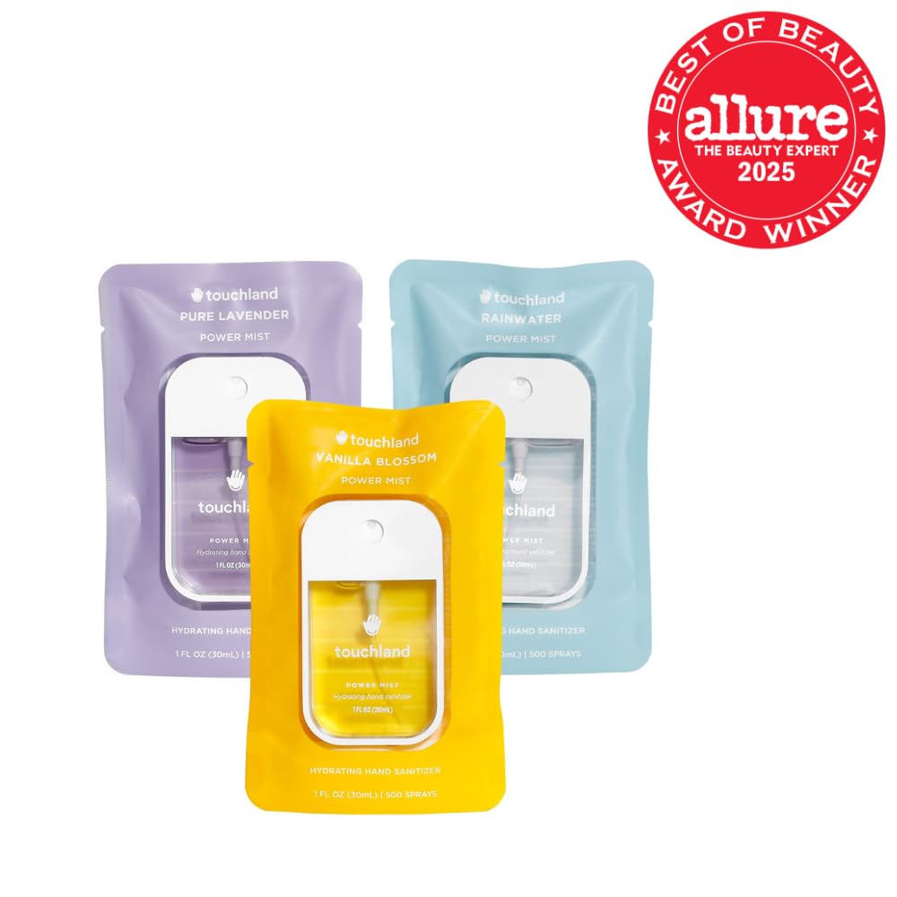 Blossom Trio Hydrating Hand Sanitizer Spray Set Travel Size