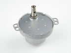 CHANCS DC Gear Motor Electric Motor JS-50 12V DC 8RPM CW/CCW Horizontal Hole Shaft for Fan Motor