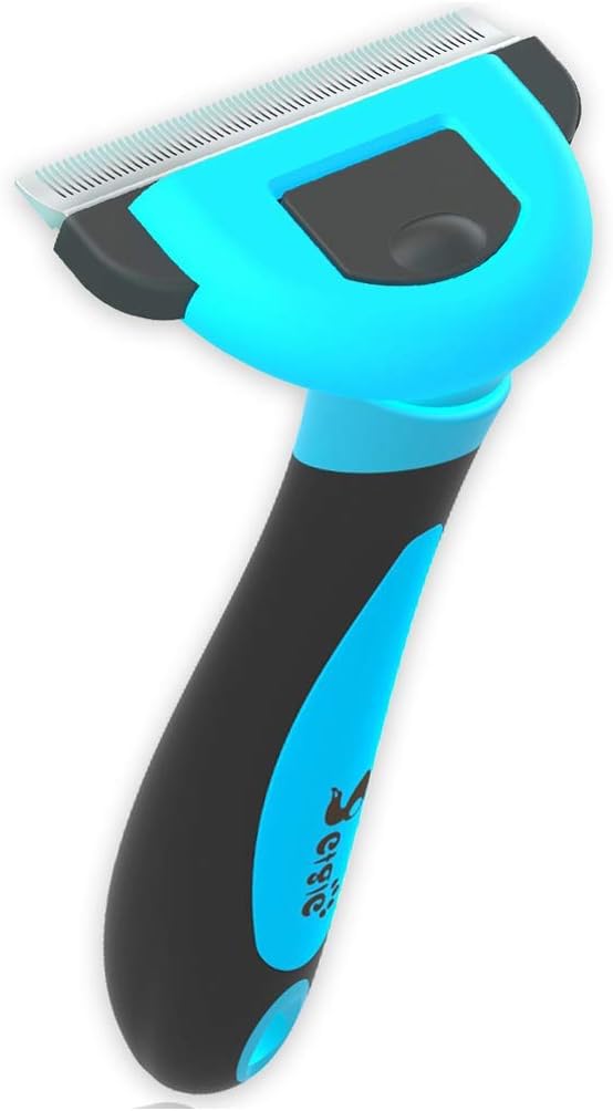Cat Brush & Cat Comb for Shedding, 2.5inch Blue - Hair Brush for Long Hair and Short Hair, Pet Grooming Tool for