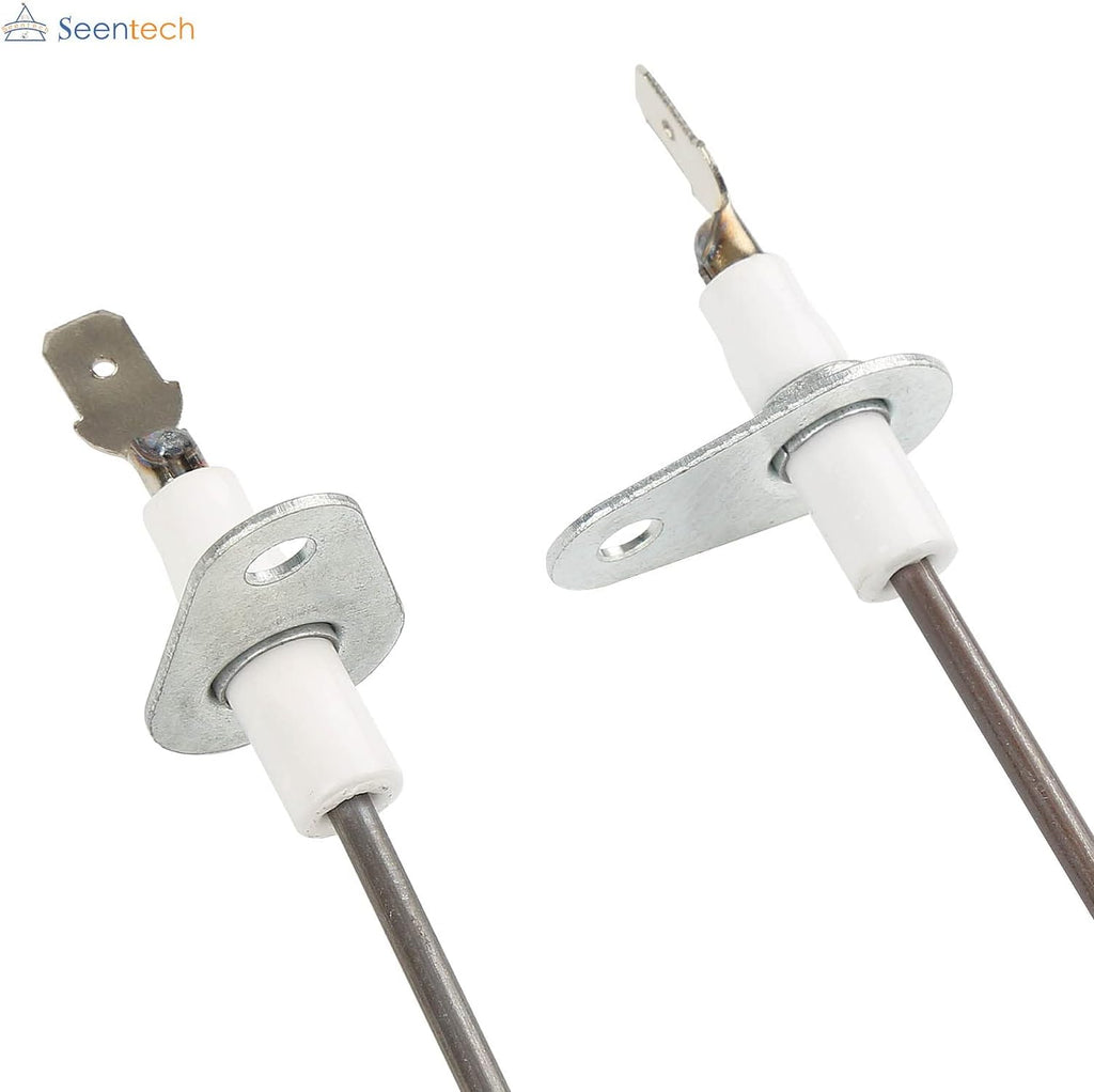 Seentech 0130F00010 Furnace Flame Sensor - Compatible with Goodman Amana Janitrol Furnaces - Replaces B11726-06 B1172606 AP4513976 20488501 P1257001F ACS90453BXA P1257007F (Pack of 2)