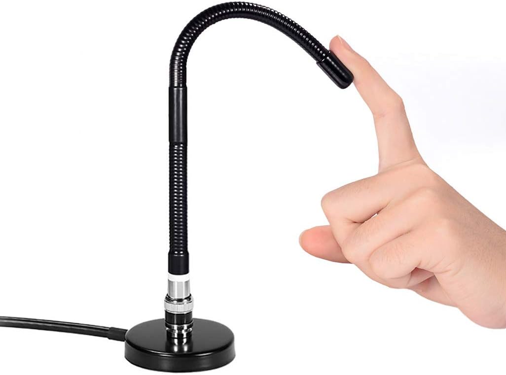 27MHz CB Radio Antenna Soft Whip Magnetic Base BNC & PL259 Male Compatible with Cobra Midland Uniden Maxon President