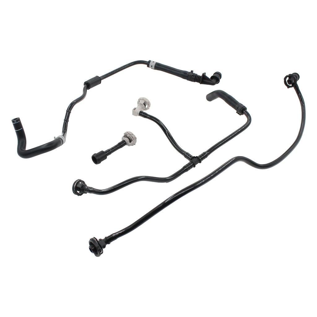 4Pcs Coolant Overflow Hoses for Audi