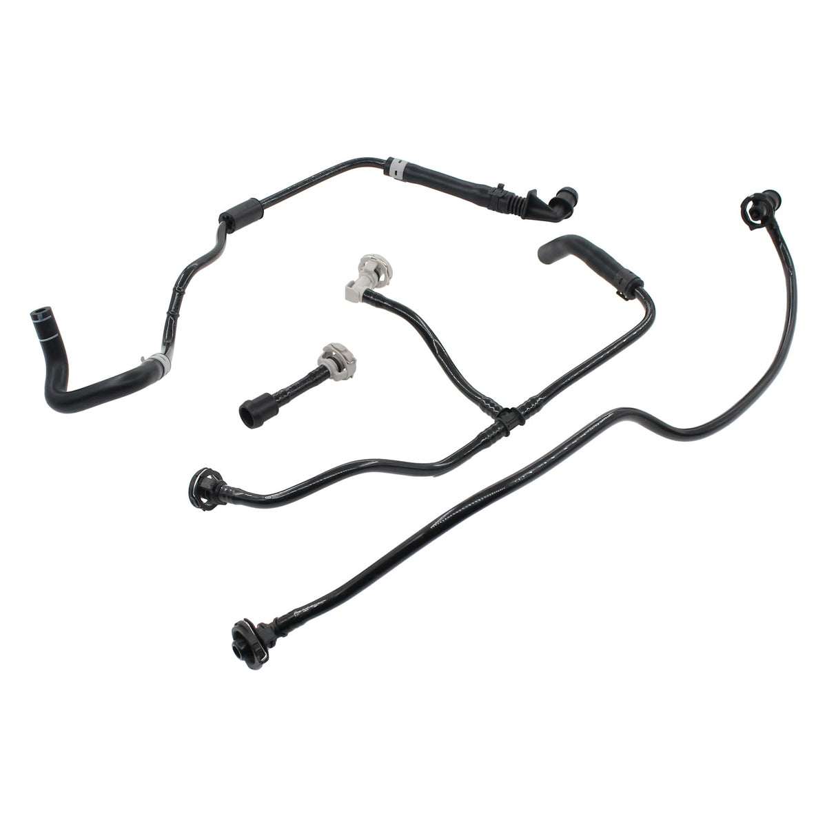 4Pcs Coolant Overflow Hoses for Audi