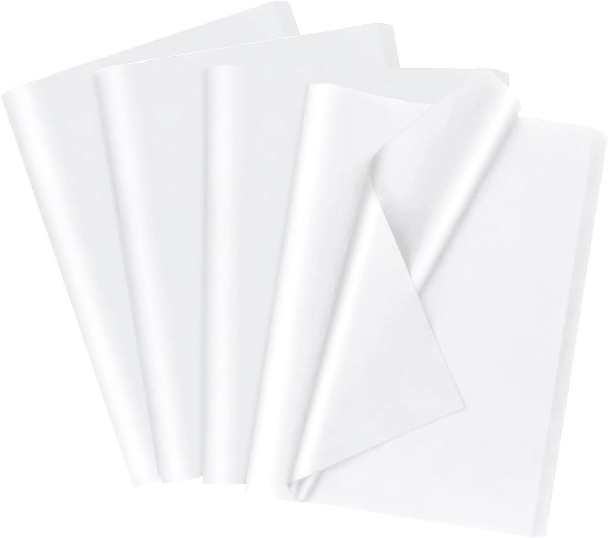 White Tissue Paper for Gift Bags, 30 X 20 Inches, 100 Sheets