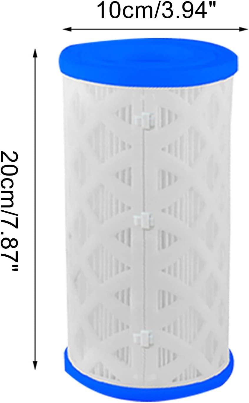 6-Pack Universal Pool Filters Type A Type C or III Replacement for Pool Filter Cartridge Pump, Reusable Pool Filter