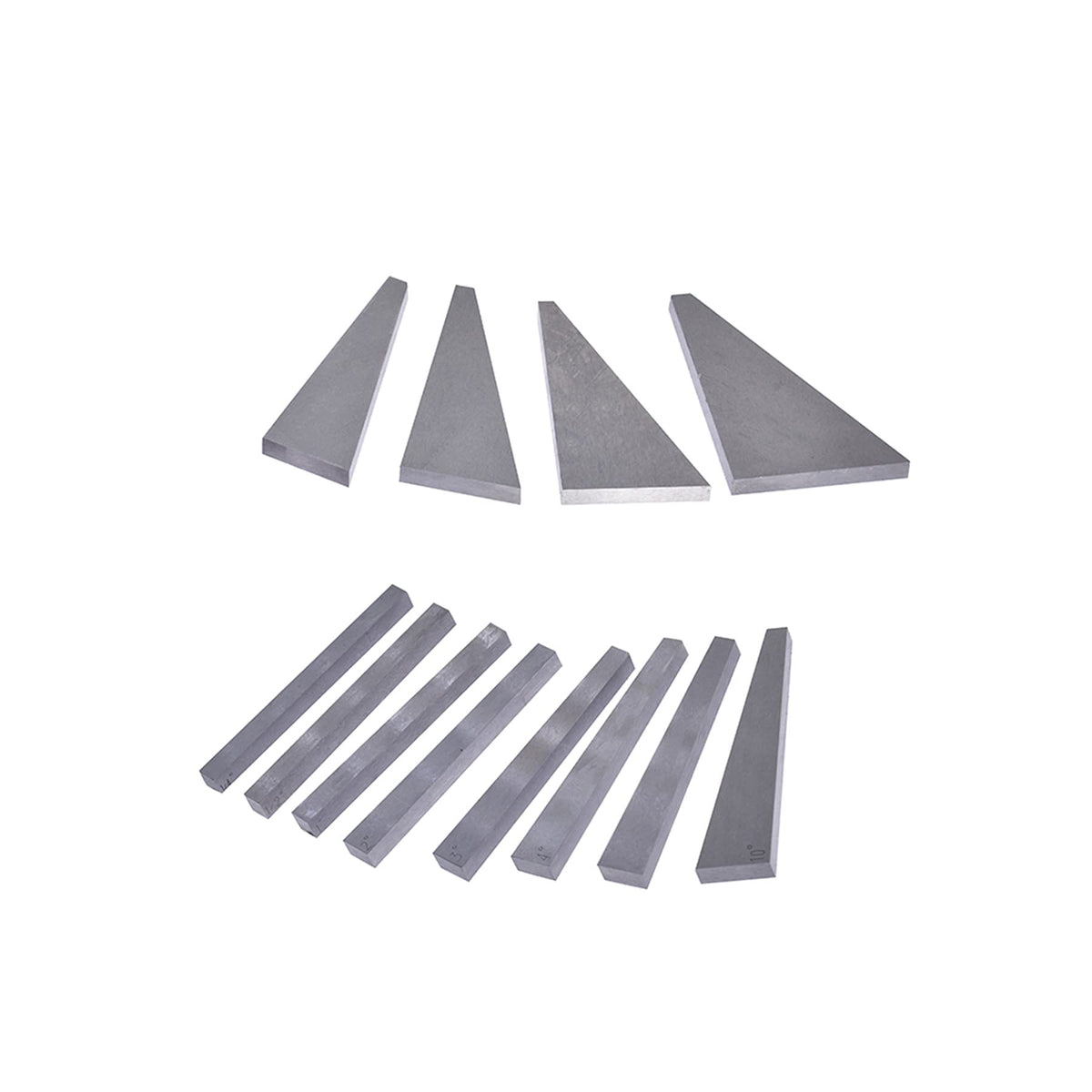 ALL-CARB 12Pcs Angle Block Set Machinist Tool, Angle Gauge Block 1/4°- 30°