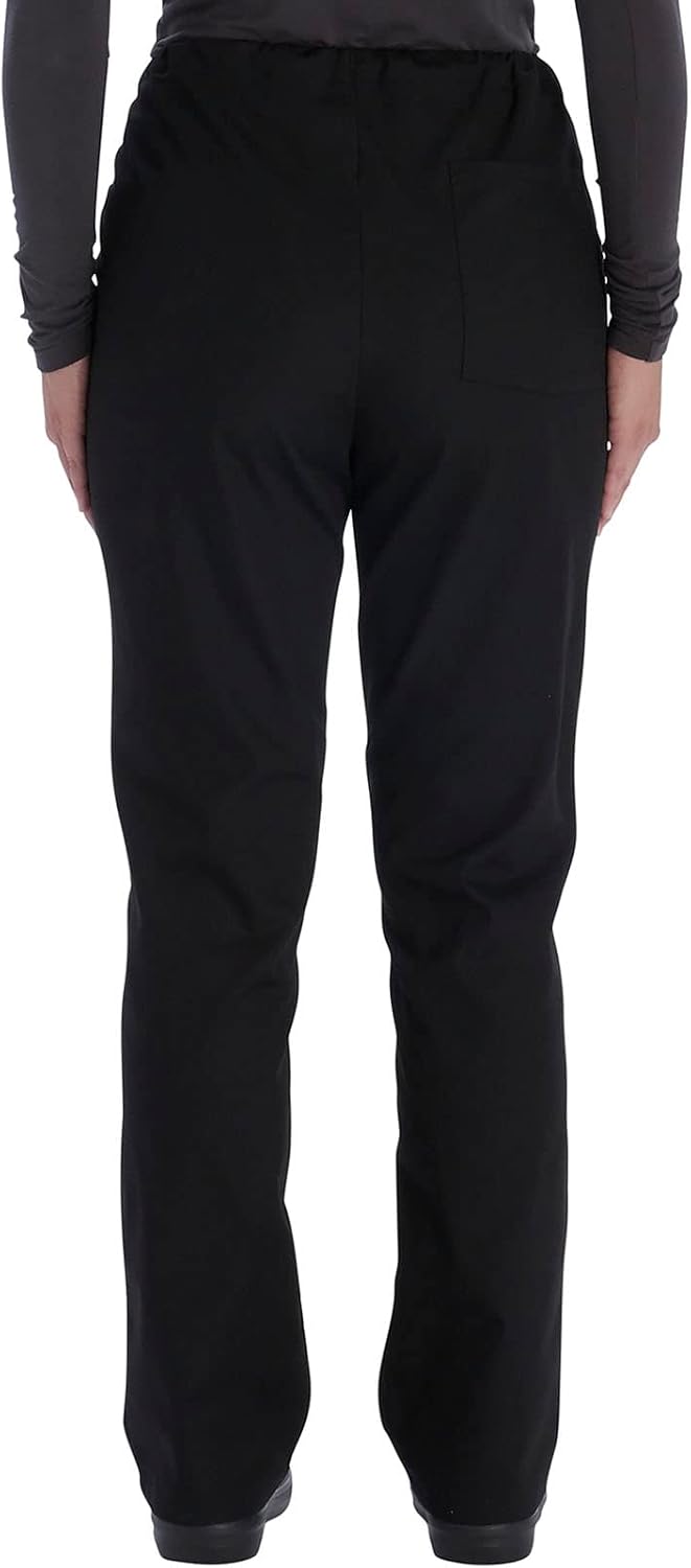 Unisex Scrub Sets V-Neck Shirt with Drawstring Pants