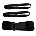 10Pack 1x20” Reusable Nylon Cable Straps with Buckle for Cords Organizer