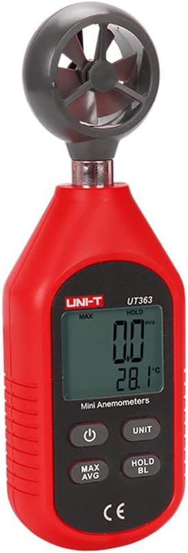 UNI-Tuni-T UT363 LCD Anemometer Gauge Measure Thermometer