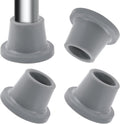 Heavy Duty Shower Chair Leg Caps 4 Pack - Replacement Rubber Feet for Bath Seat, Stools - Non Slip Tips With Suction