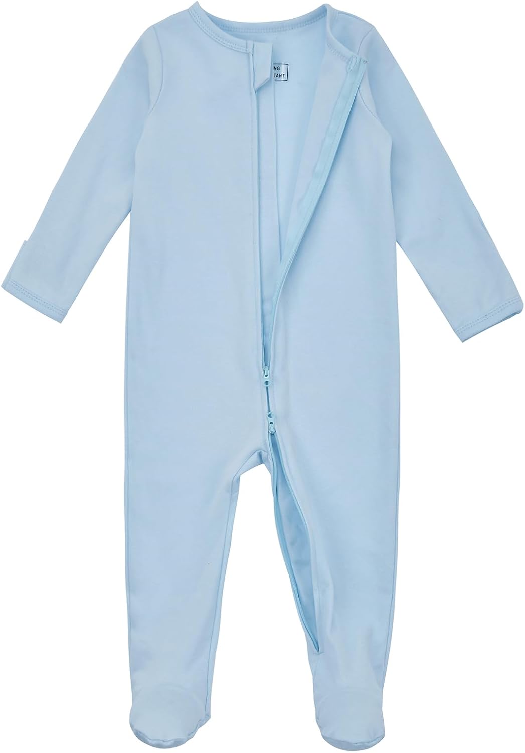 Baby Footed Sleepers Double Zipper Pjs for Boys Girls