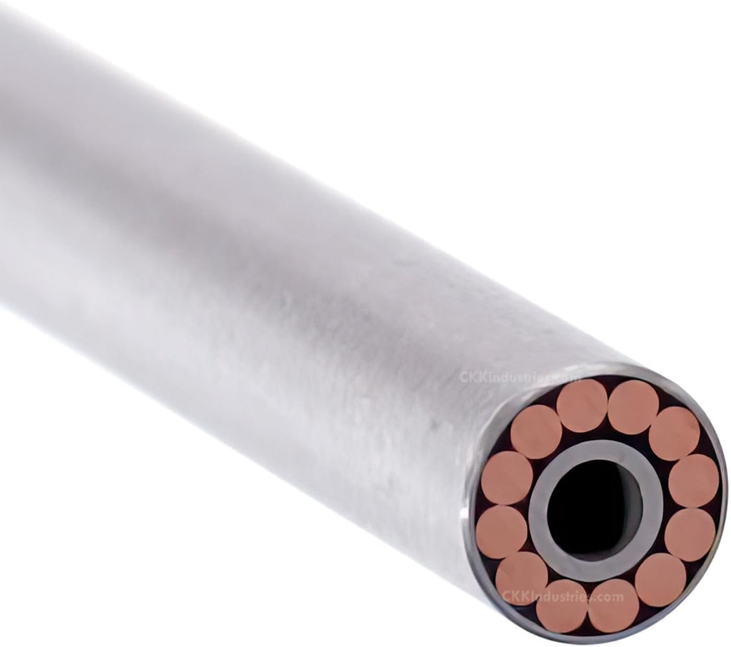 Mosaic Pin - (0.250 (1/4) Inch Diameter) - (895SZS) - (Stainless Outer Material)(Bronze & Stainless Inner Material)