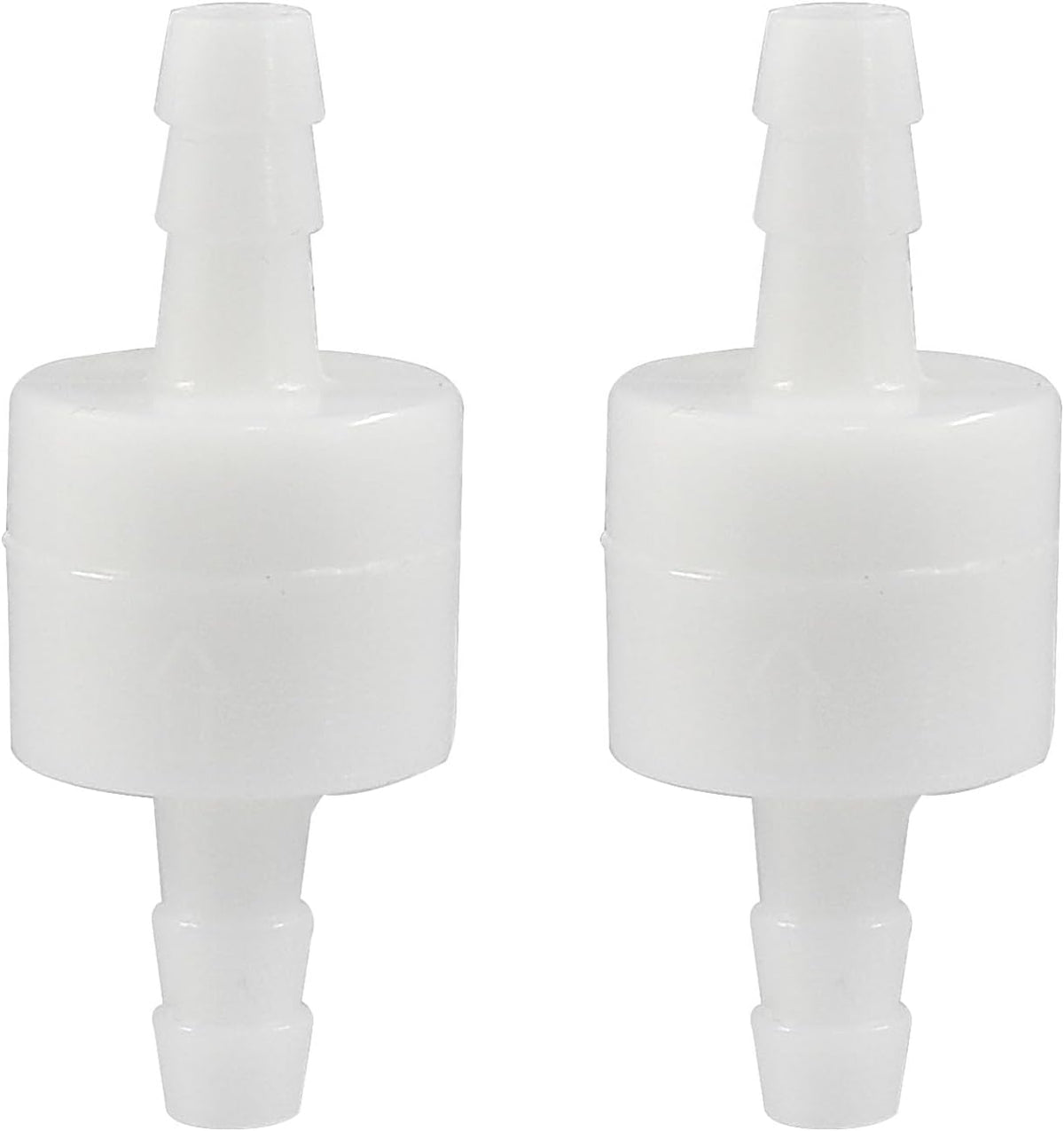 Litoexpe 2 Pcs 1/4" One Way Inline Check Valve