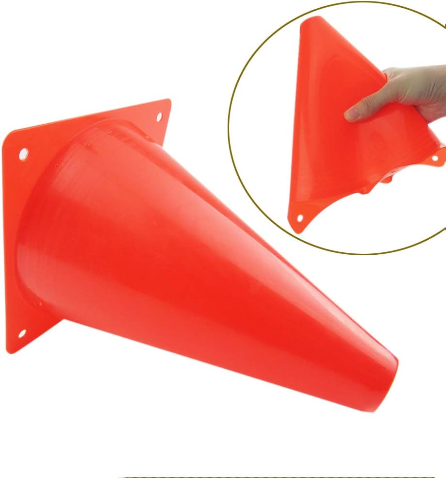 7 Inch Plastic Traffic Cones Sport Training Agility Marker Cone