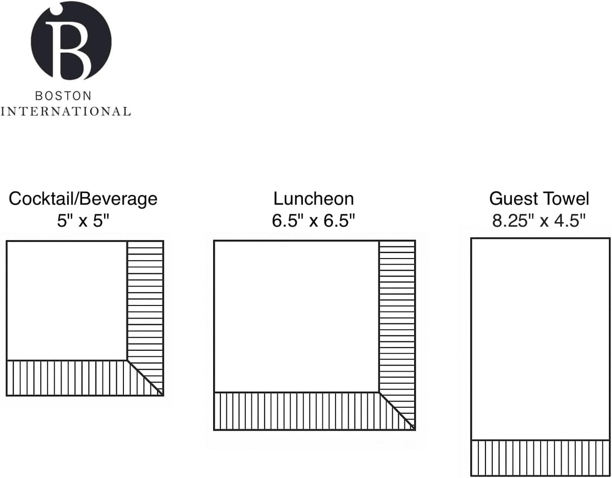 IHR 3-Ply Cocktail Beverage Paper Napkins, 20-Count, 5 x 5-Inches, Grace And Gratitude