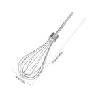 2pcs Stainless Steel Hand Mixer Attachments for Baking Whisking