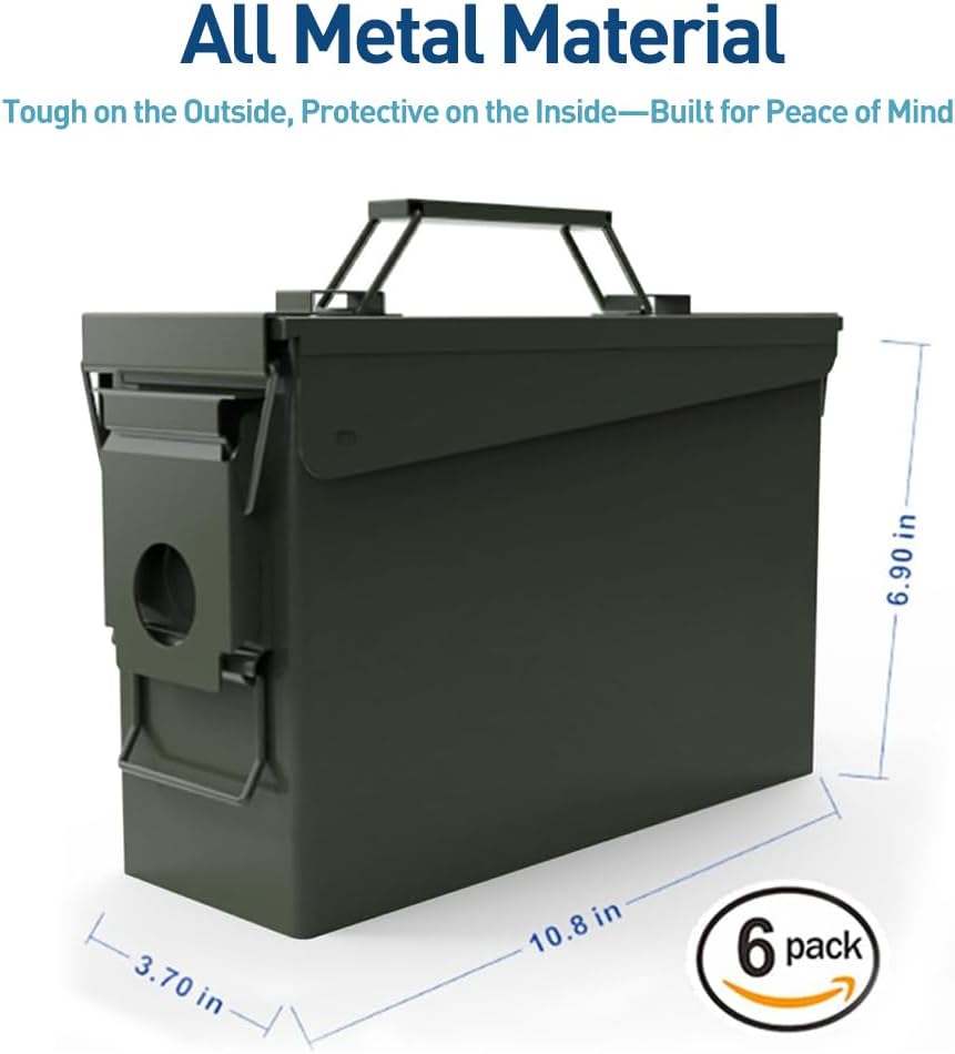 Metal Ammo Can, Ammo Box