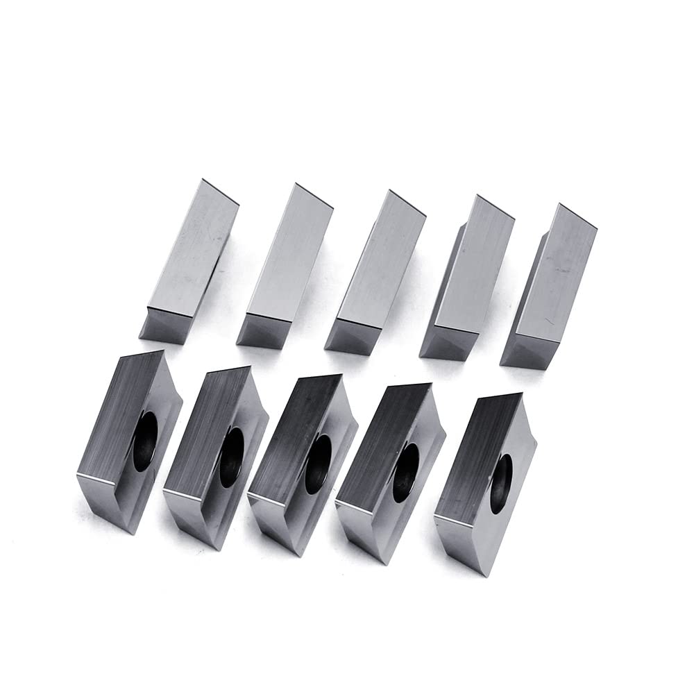 OSCARBIDE Carbide Inserts APKT1604 PDFR Milling Inserts 10Pcs for Aluminum
