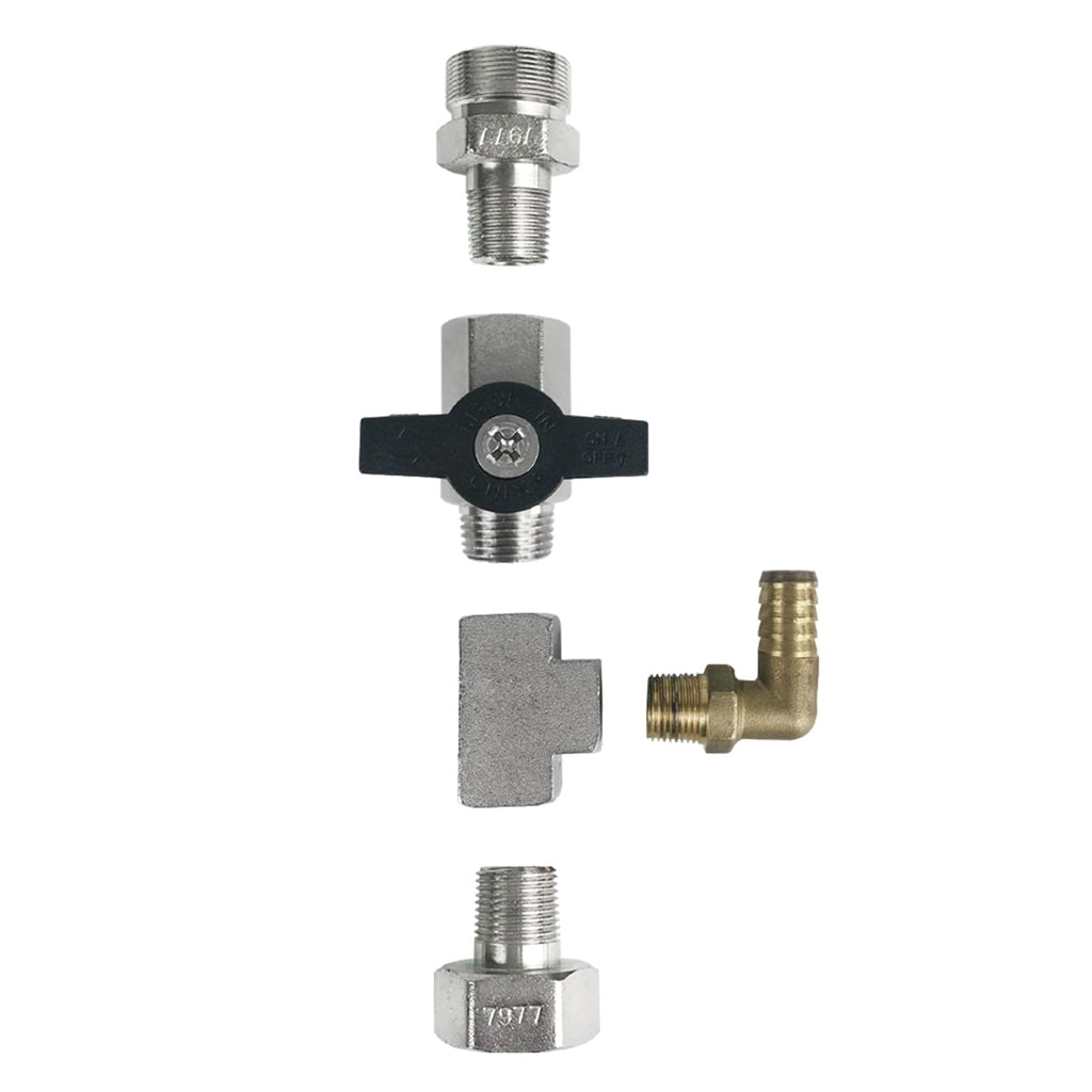 Faucet Adapter Fisher installation kit, 7977KIT-EL