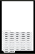 Bottom Exhibit Dividers- Exhibit A-Exhibit ZZ - AVE Style Bold Tabs - Bottom Collated Exhibit Tabs - Made in The USA
