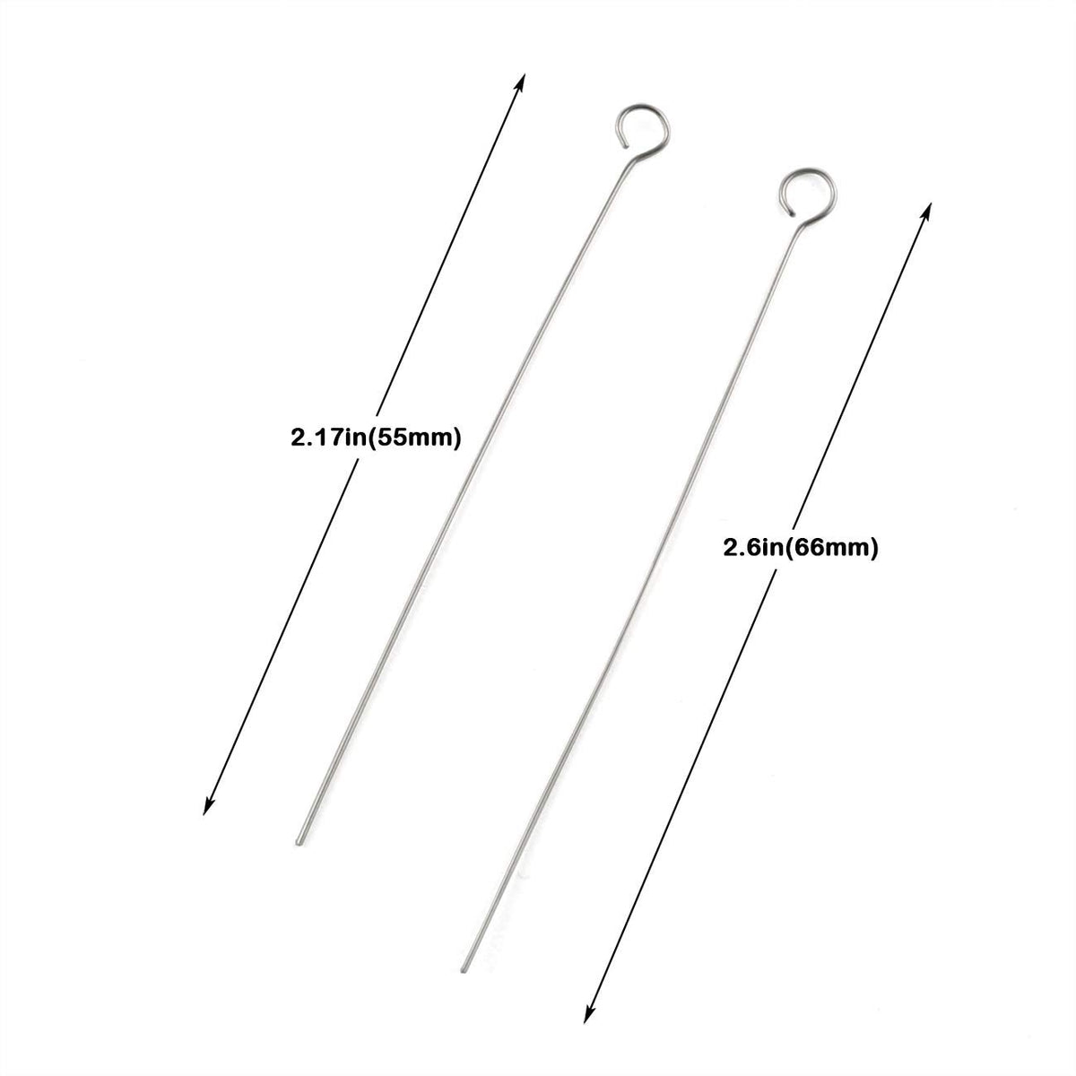 Reusable Inoculating Loop Inoculating Rod Kit Laboratory Research Teaching Tools (5pcs 3mm Inoculating Ring + 5pcs