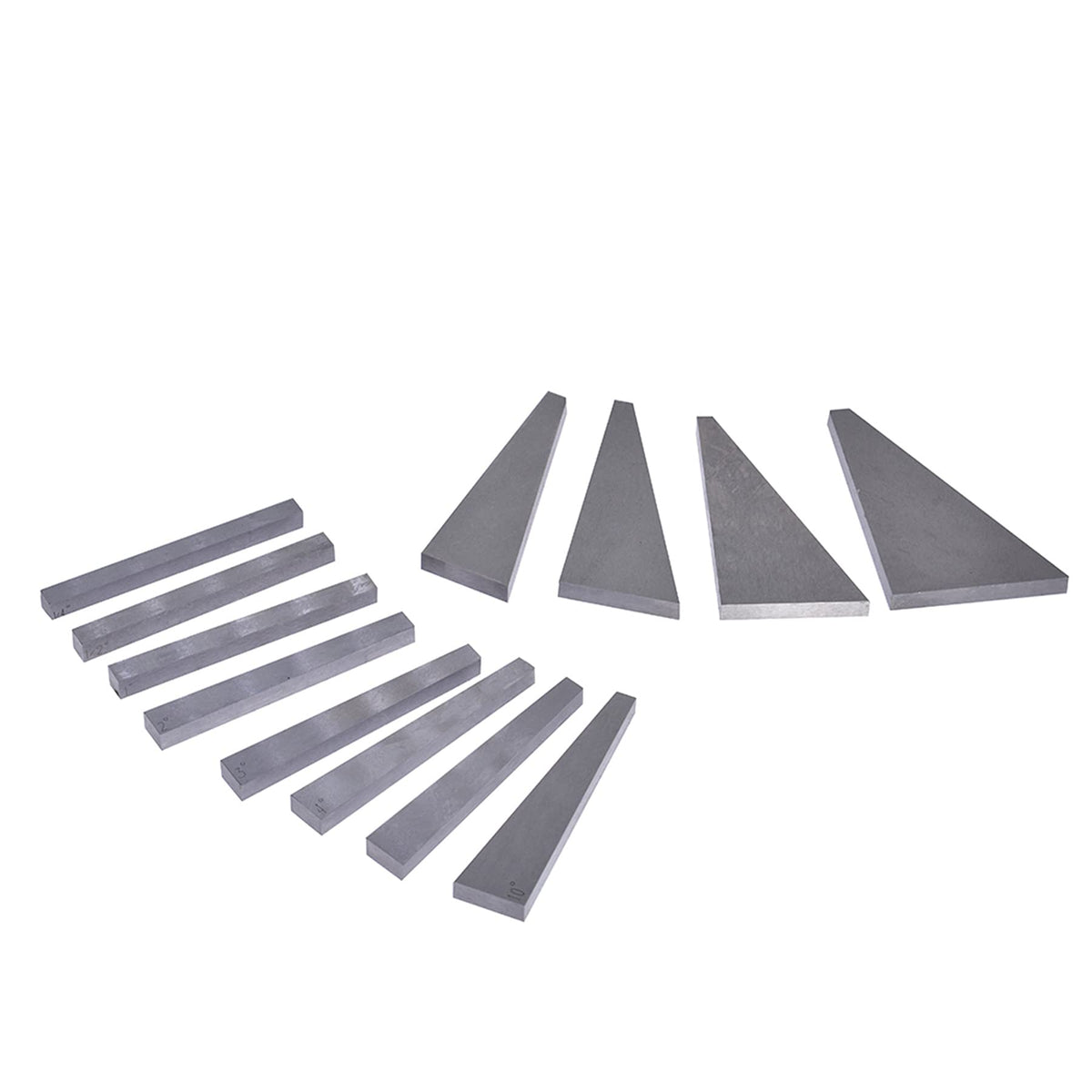 ALL-CARB 12Pcs Angle Block Set Machinist Tool, Angle Gauge Block 1/4°- 30°