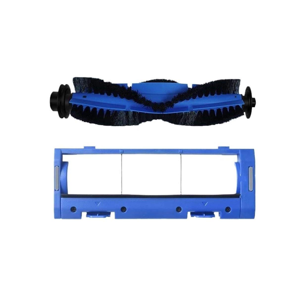 Roller Brush Cover, Compatible For Kyvol, Cybovac E20 E30 E31 Robot Vacuum Cleaner Accessories Roller Brush Cover Side Filter Parts Replacement(1set)