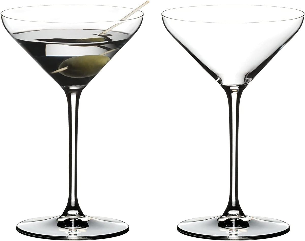 Extreme Martini Glass, Set of 2, Dishwasher Safe (4441/17)
