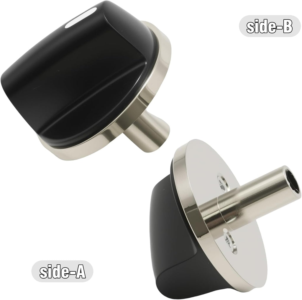 5 Pack 00650847 Cooktop Stove Knobs Replacement for Bosch Cooktop Range Oven NGM3054UC, NGM3054UC-01, NGM3654UC, NGM3654UC-01, NGM5054UC, NGM5064UC Burner Control Knobs