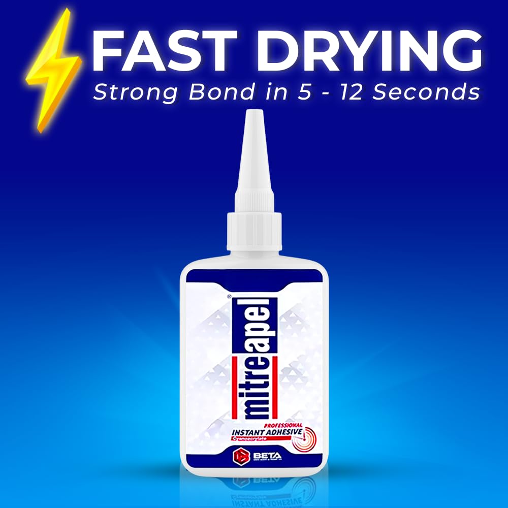 CA Glue with Activator (1.7oz-6.7 floz) Instant Bond Professional Cyanoacrylate Adhesive and Super Glue Accelerator