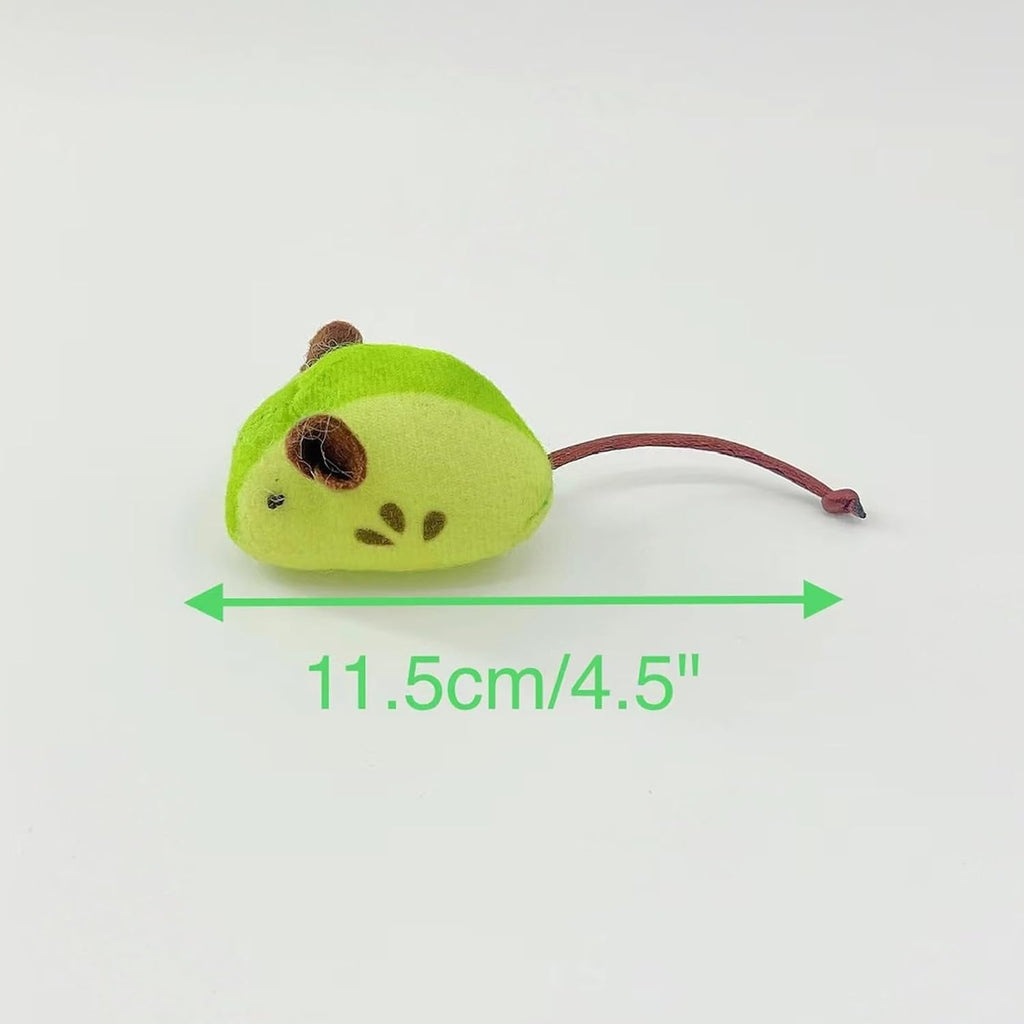 Catnip Cat Mice Toys Interactive Mouse Cat Toy for Indoor Adult Cats Kitten Kitty Baby Cat Chew Exercise Toy
